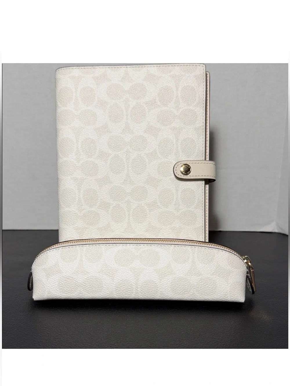 NWT Coach Notebook & Pencil Set